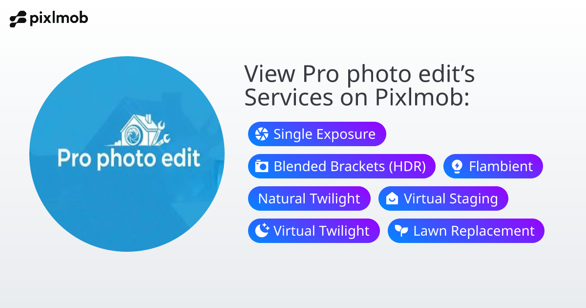 Pro photo edit | Pixlmob