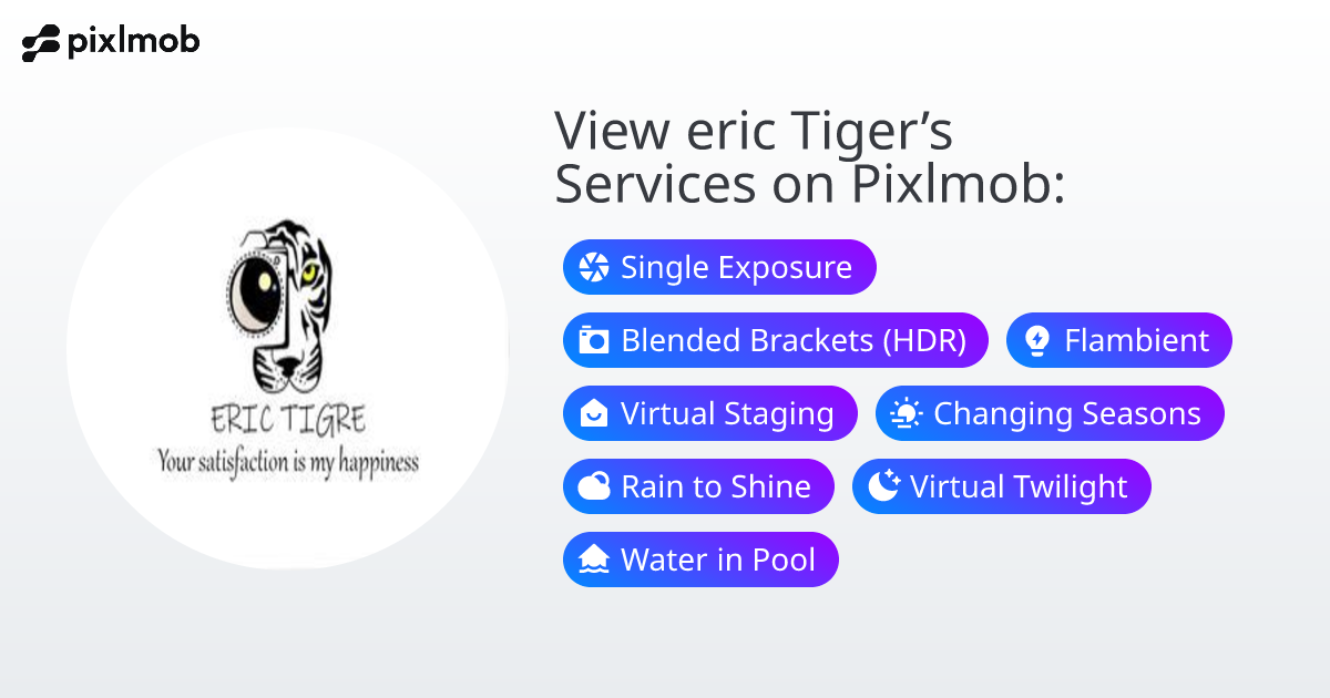 eric Tiger | Pixlmob